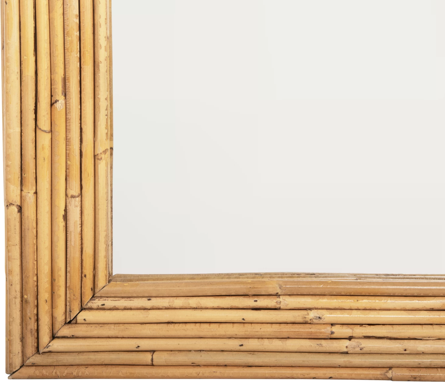 Stensko ogledalo REFLECT FH4366 naravni okvir iz ratana 61x5x80H cm