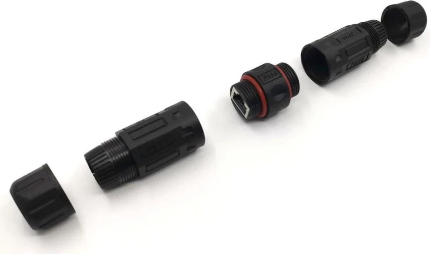 Podaljšek za zunanjo uporabo Techly, črn