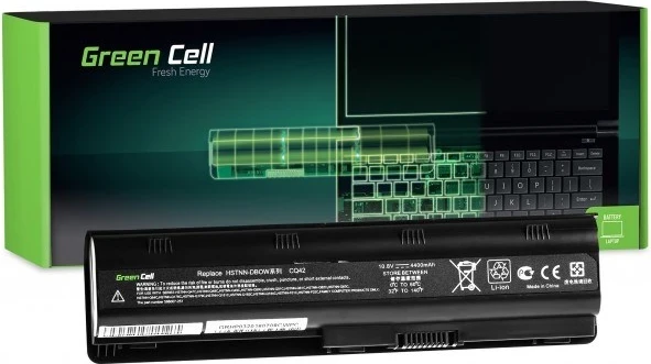 Baterija Green Cell HP03, 4400 mAh, črna