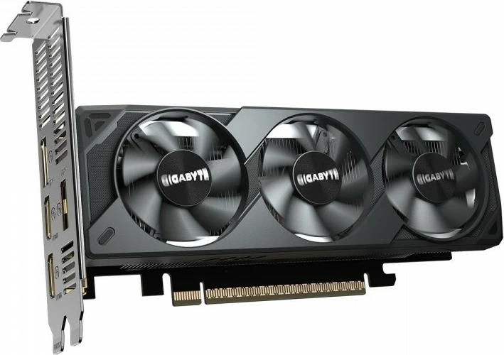 Grafična kartica Gigabyte GeForce RTX 5050 Low Profile OC, 8GB GDDR6, 128-bit, 3 ventilatorji