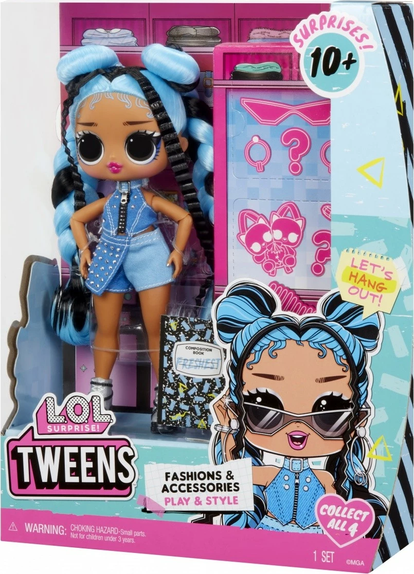 Lutka L.O.L. Surprise Tweens Freshest, 16 cm, komplet dodatkov
