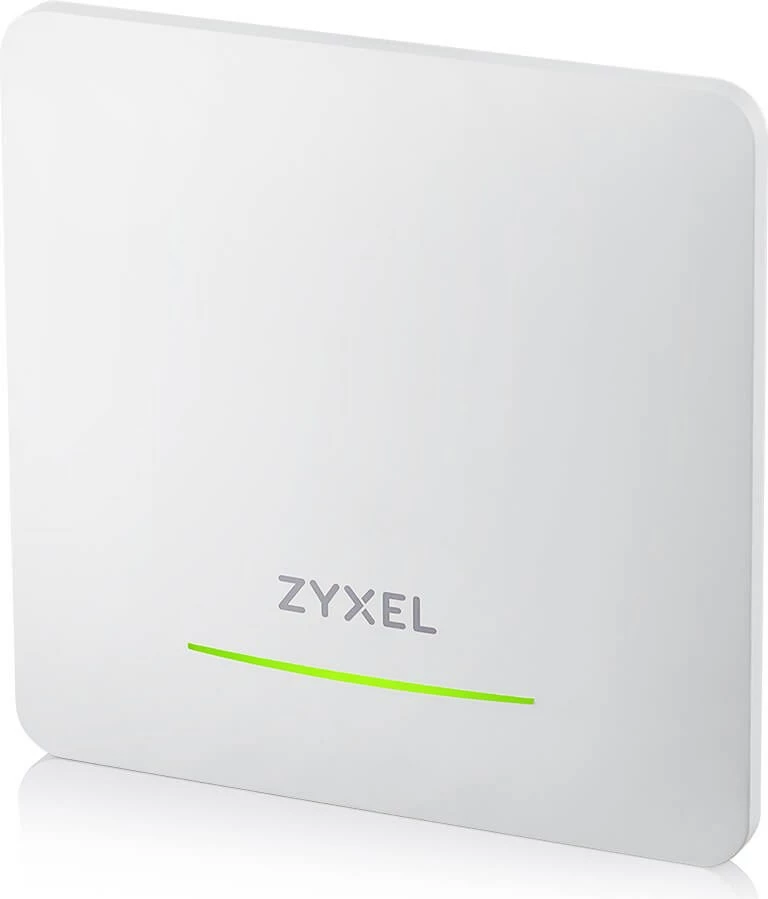 Dostopna točka Wi‑Fi 7, ZyXEL NWA50BE, 2.4GHz/5GHz, PoE+, 1x2.5G, bela