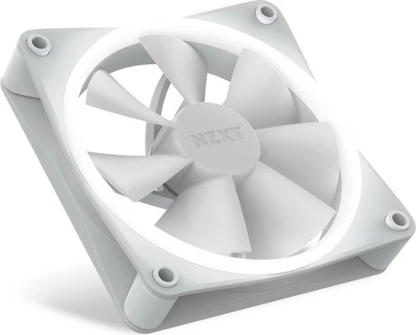 RGB ventilator za računalniško ohišje NZXT F120, 120 mm, bel