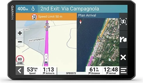 Navigacijska naprava Garmin Camper 895, 8-palčni, TFT, 1280 x 800 slikovnih pik