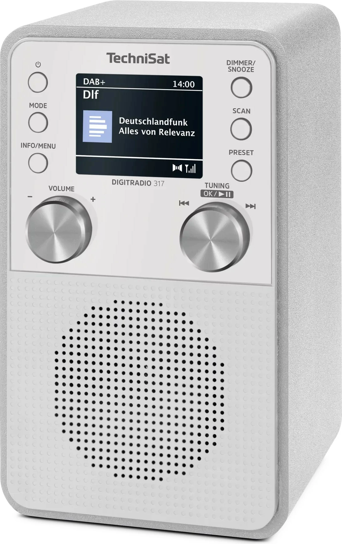 Digitalni radio TechniSat DigitRadio 317, DAB+, FM, bel
