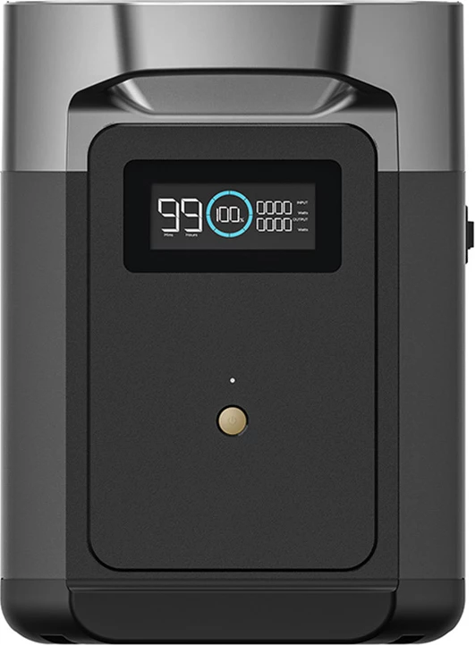 Dodatna baterija za postajo za energijo EcoFlow DELTA 2, 1024 Wh, črna