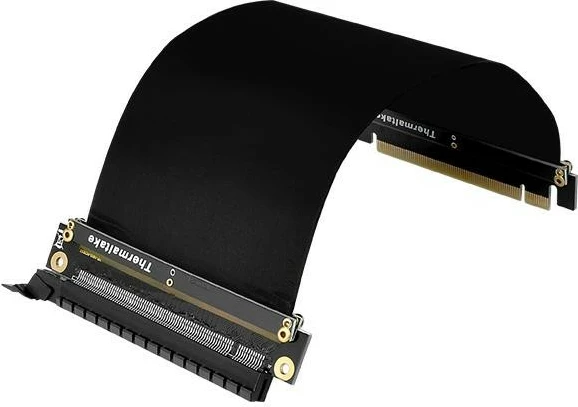 Podaljševalni kabel PCI Express, Thermaltake, 0,2 m, črn