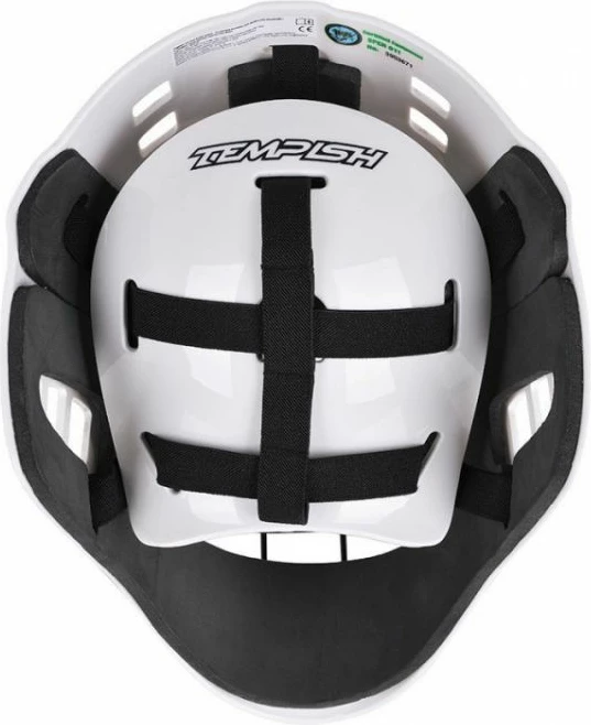 Maska za vratarja Tempish, moška, bela