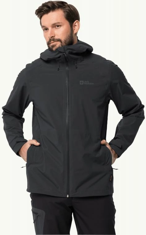 Jakna za moške, črna Jack Wolfskin