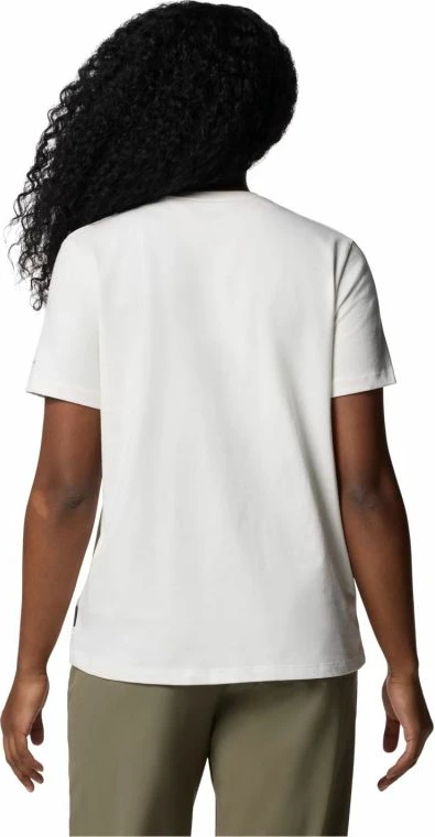 Majica za ženske, Columbia Boundless Beauty Logo SS Tee, kremna