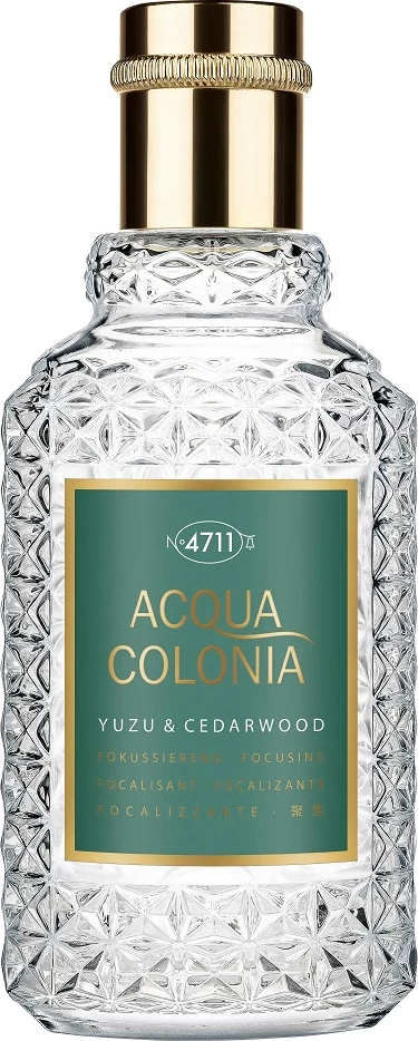 Eau de Cologne 4711 Acqua Colonia Yuzu & Cedarwood, 50 ml