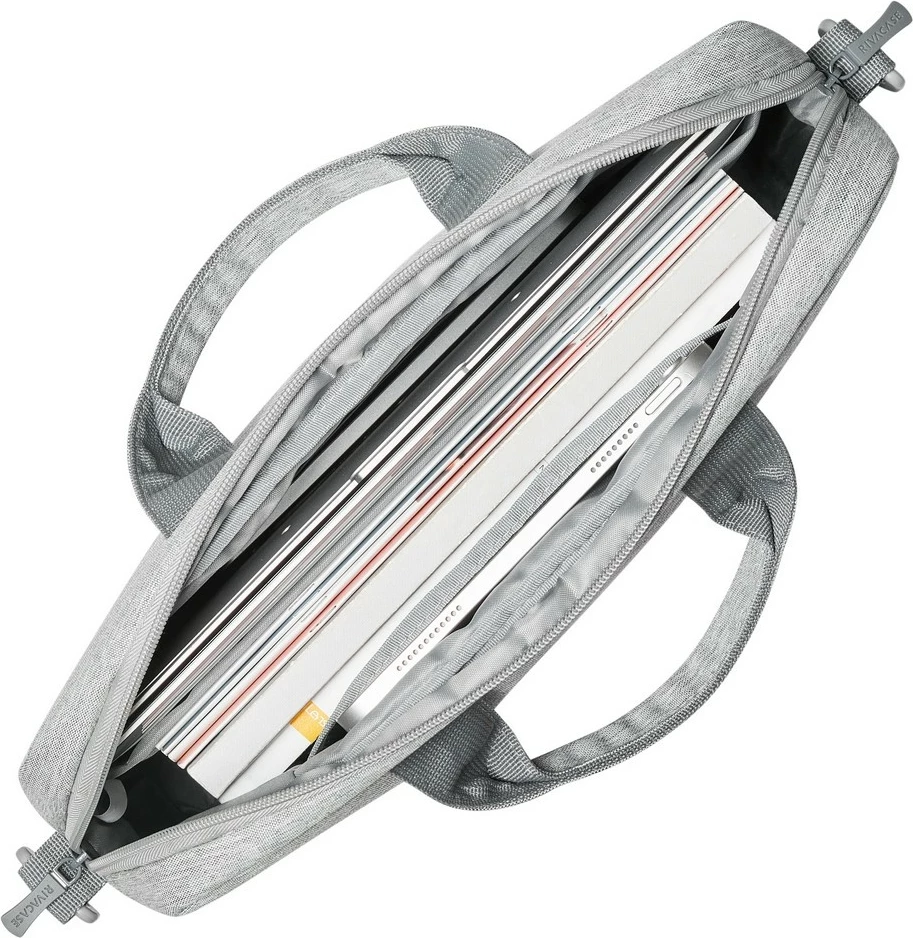 Torba za prenosnik 10,1–14 in, sivo-modra RIVACASE Prater 7522