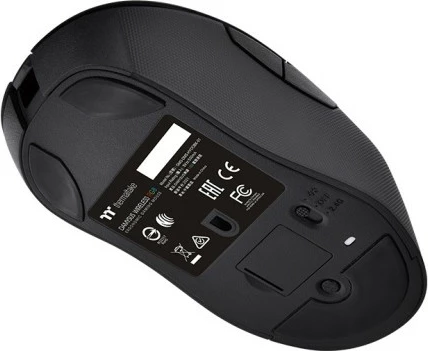 Gaming miška Thermaltake GMO Damysus Wireless RGB, 19000 DPI, črna