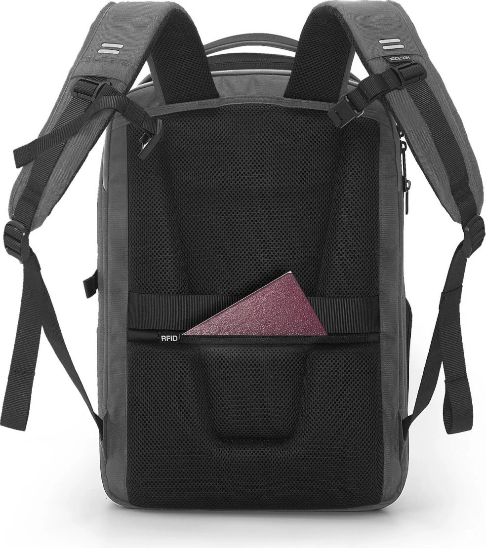 Nahrbtnik Bizz P705.932 XD DESIGN, 18–25 L, za prenosnik 16'', siv