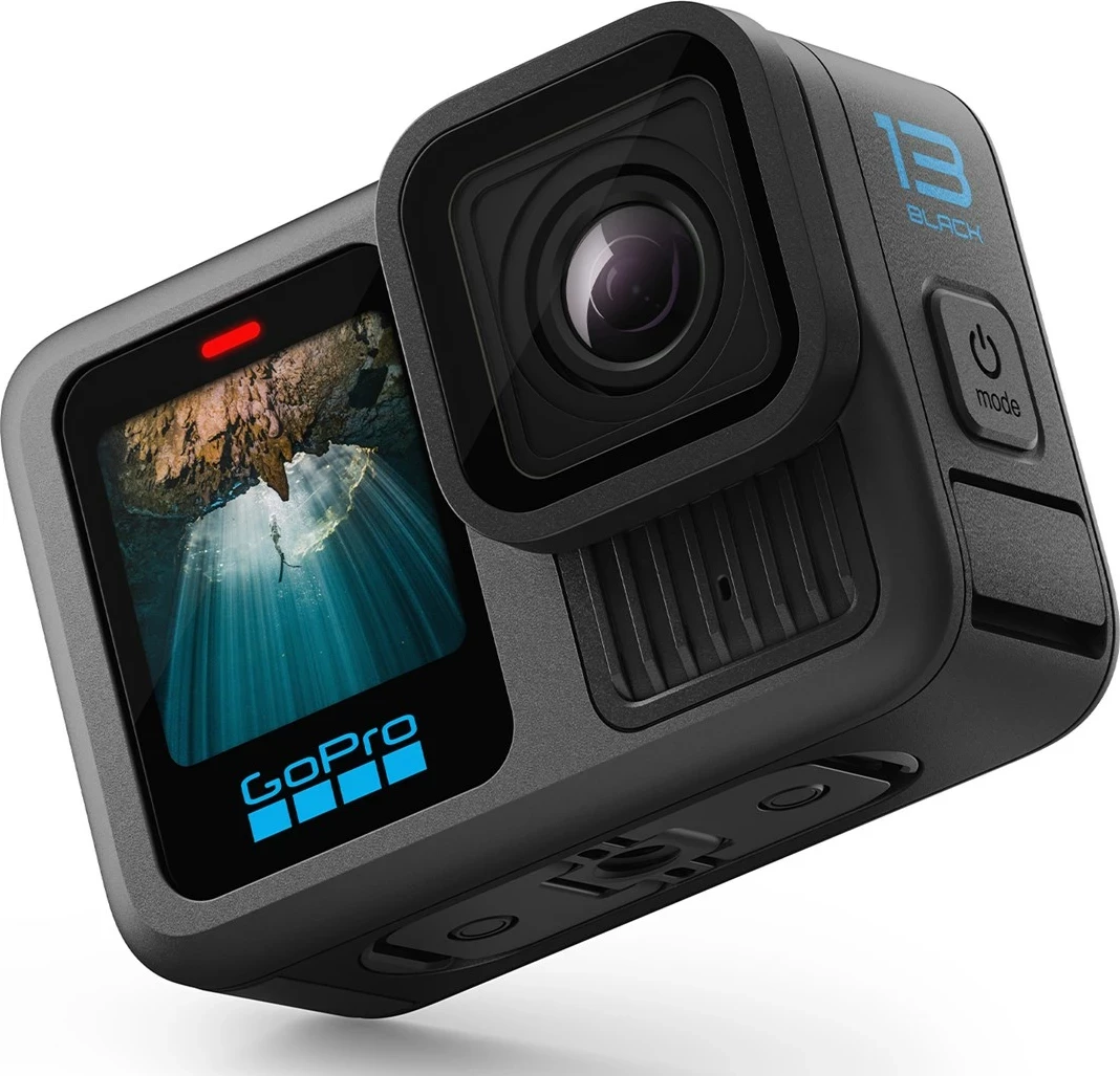 Akcijska kamera GoPro HERO13 BLACK, 27,6 MP, 5.3K Ultra HD, črna