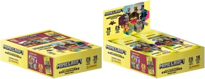 Paket zbirateljskih kartic Minecraft Panini, 26 kosov