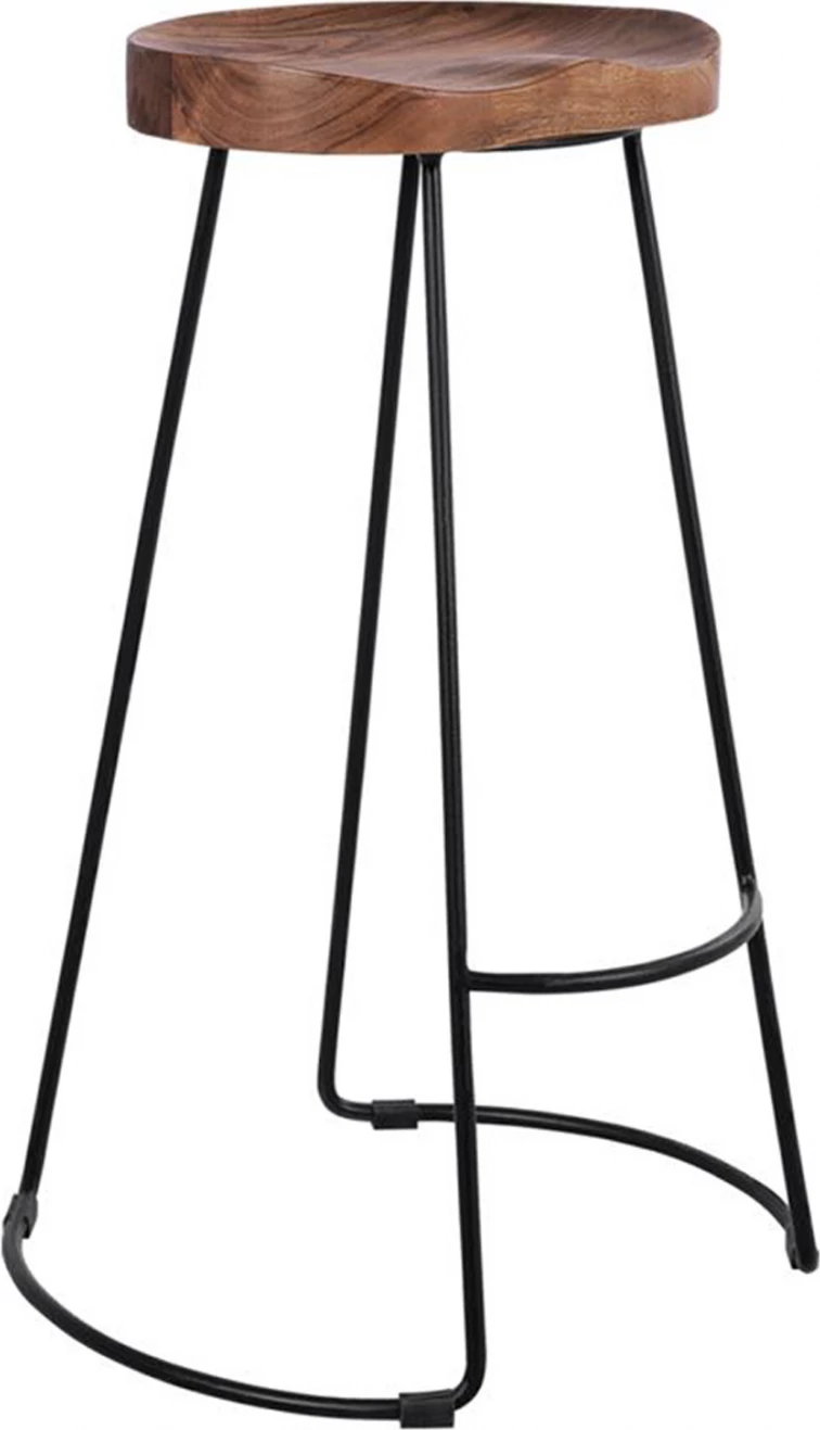 Barski stol FH8363.11 iz akacijevega lesa