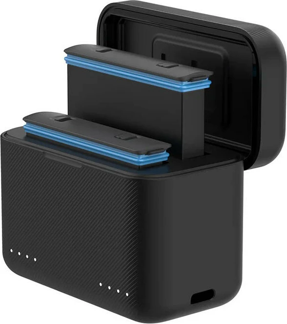 Dvojni polnilec za baterije za Insta360 X3 Telesin S0-BCG-03-TIS, črn