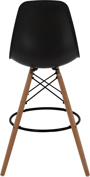 Barski stol Renata črn FH0173.02 47x50x108 cm, set 4 kosov