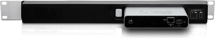 Panel sprednji za CloudKey G2 in CloudKey G2 Plus Ubiquiti CKG2-RM, 19", črn, srebrn