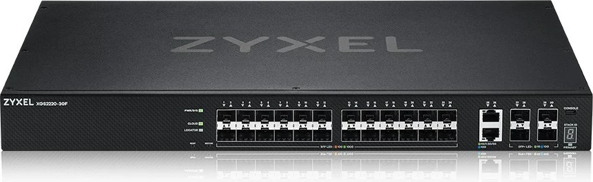 Upravljano L3 stikalo ZyXEL XGS2220-30F, črno