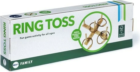 Igralna igra z obročki Tactic 541-400, lesena, za otroke in odrasle, Wood