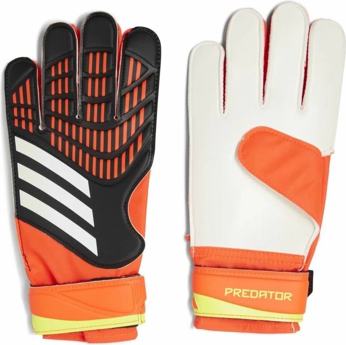 Doreze za vratarja adidas Predator Training M IQ4027, črno-oranžne