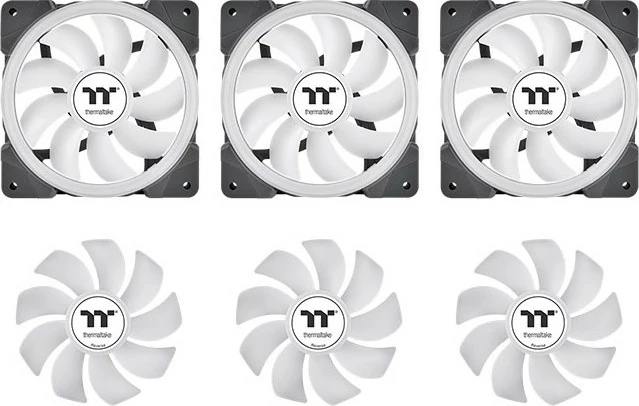 Vodeno hlajenje MAGFloe 360 Ultra, All-in-One, 3 x 120mm ventilatorji, RGB, Thermaltake, črno