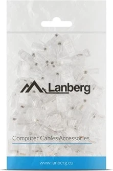 Neekranirani konektorji LANBERG RJ45 8P8C, kat.5e, 100 kosov