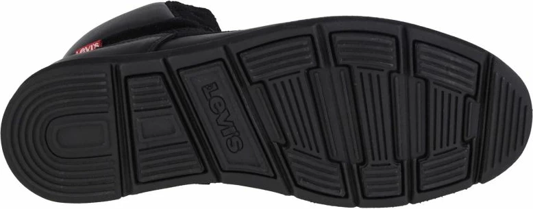 Visoke moške čevlje Levi's, črni