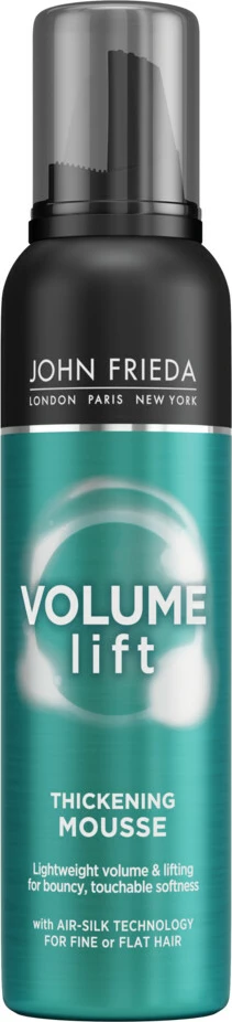 Pena za lase za ženske Volume Lift John Frieda, 200 ml