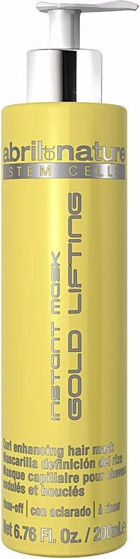 Maska za kodraste lase Gold Lifting Instant abril et nature, 200 ml