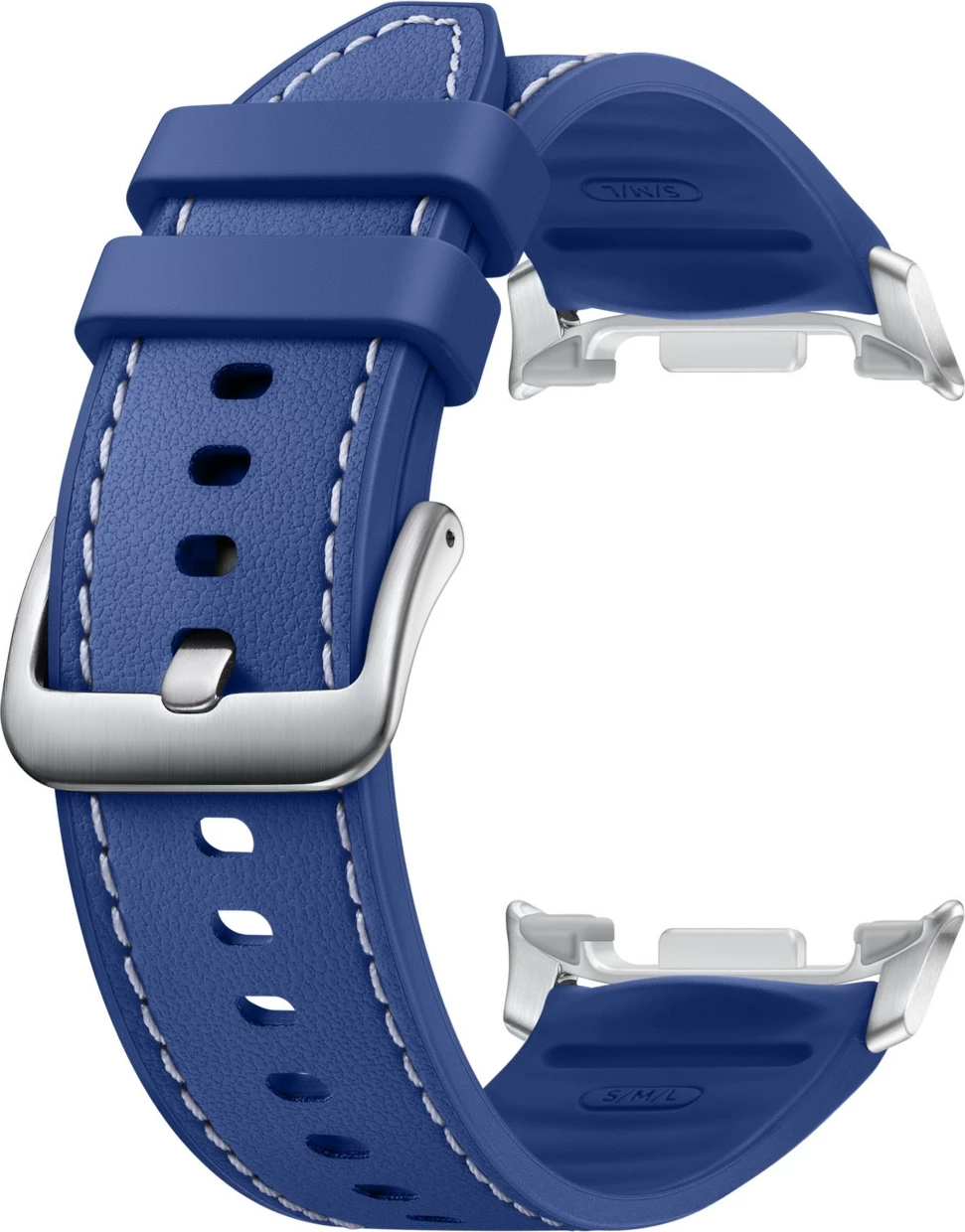 Nadomestni pašček iz umetnega usnja za Samsung Hybrid Watch8 Classic, S/M & M/L, moder