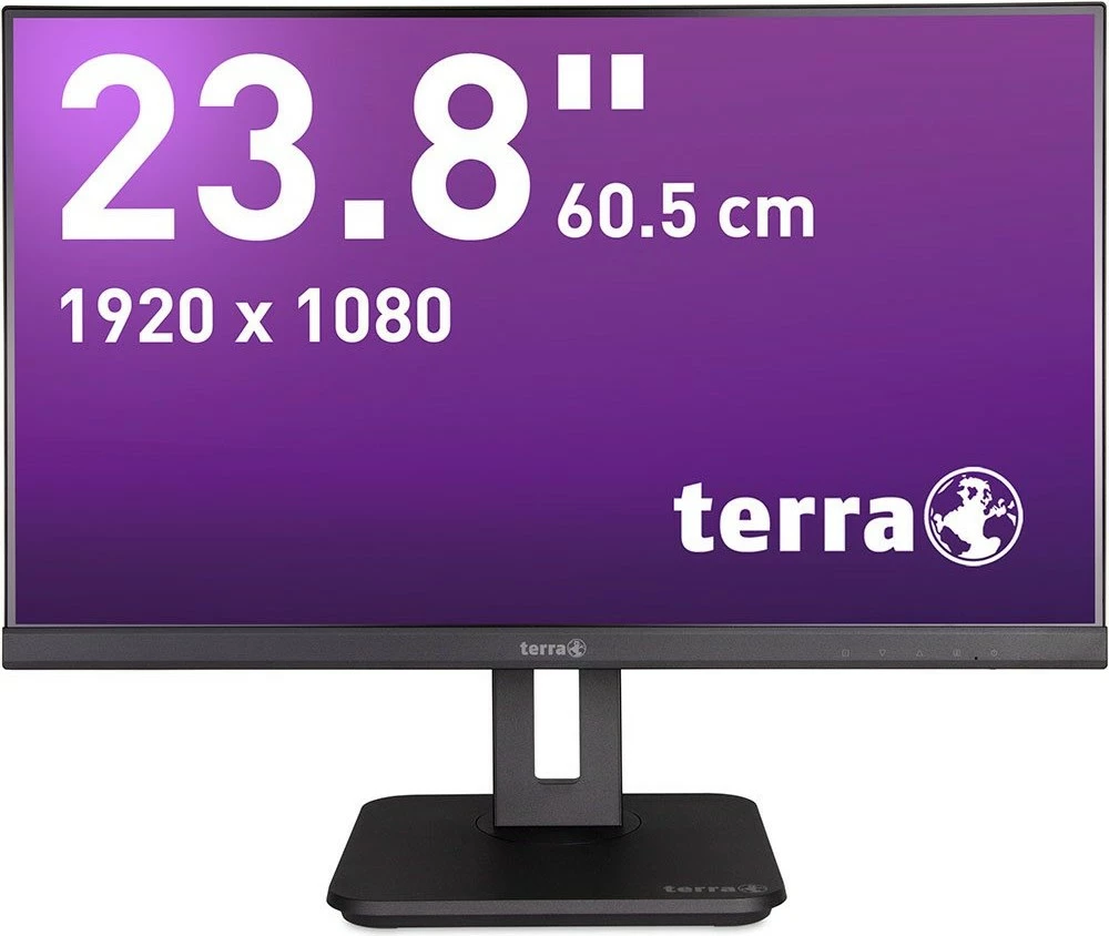 Monitor 23,8-palčni Terra 3030238, Full HD, LED, 100 Hz, črn