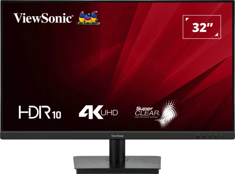 32-palčni monitor 4K UHD ViewSonic VA3208-4K-HD, HDR10, HDMI/DP, črn