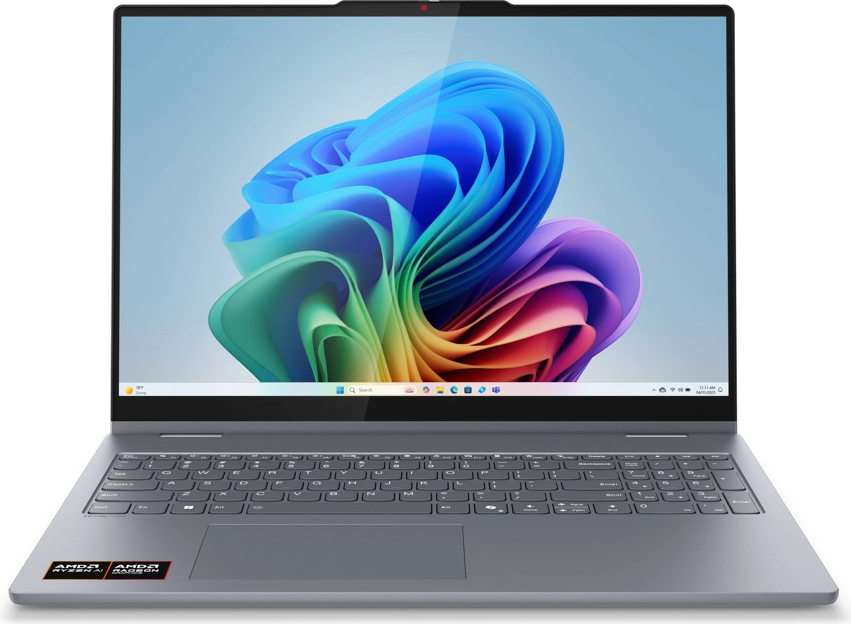 Prenosni računalnik 2-v-1 16-palčni WUXGA, Lenovo IdeaPad 5 16AKP10, Ryzen AI 5 340, 16GB/512GB SSD, siv