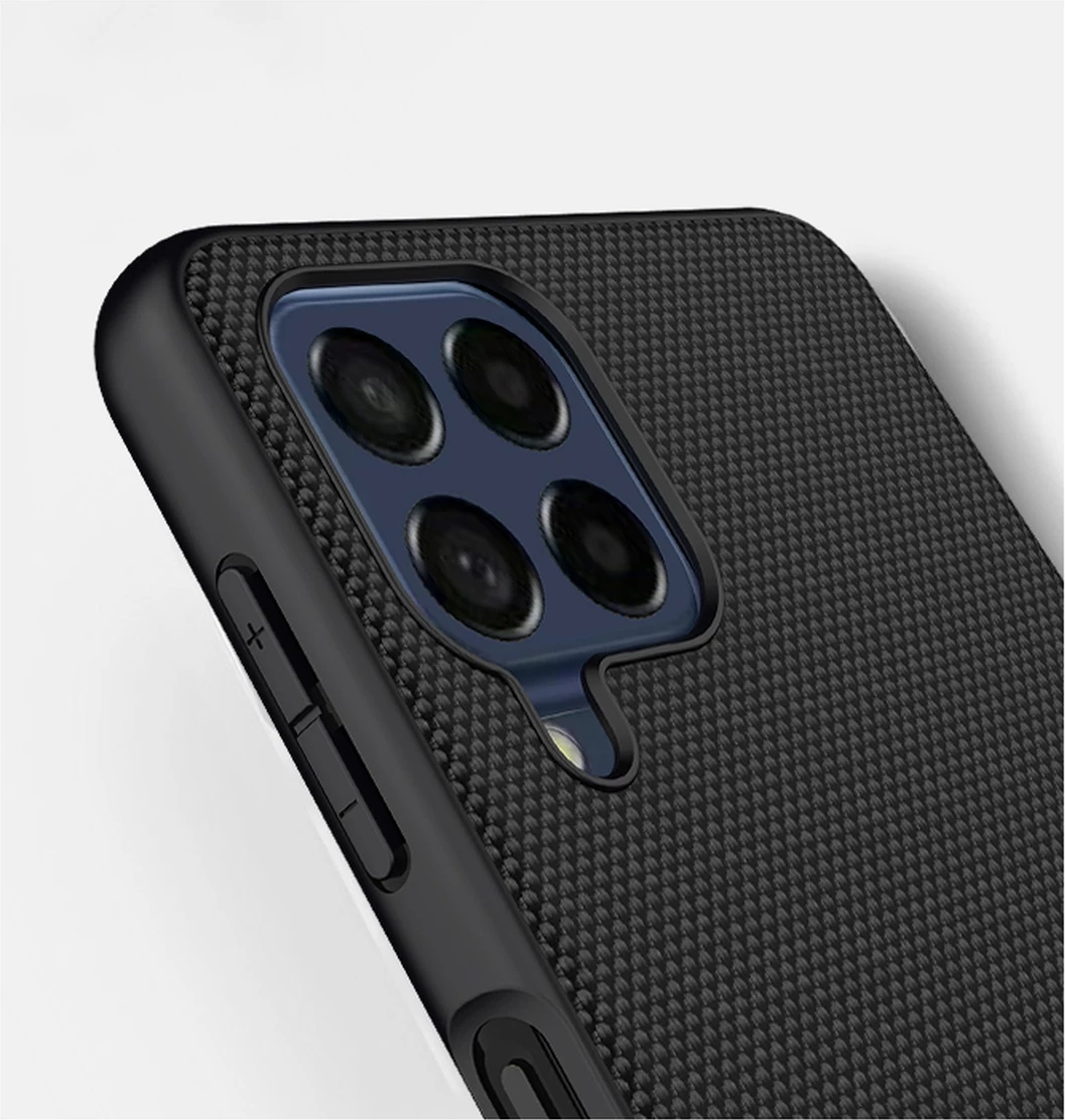 Teksturiran ovitek za telefon Nillkin za Samsung Galaxy M53 5G, črn