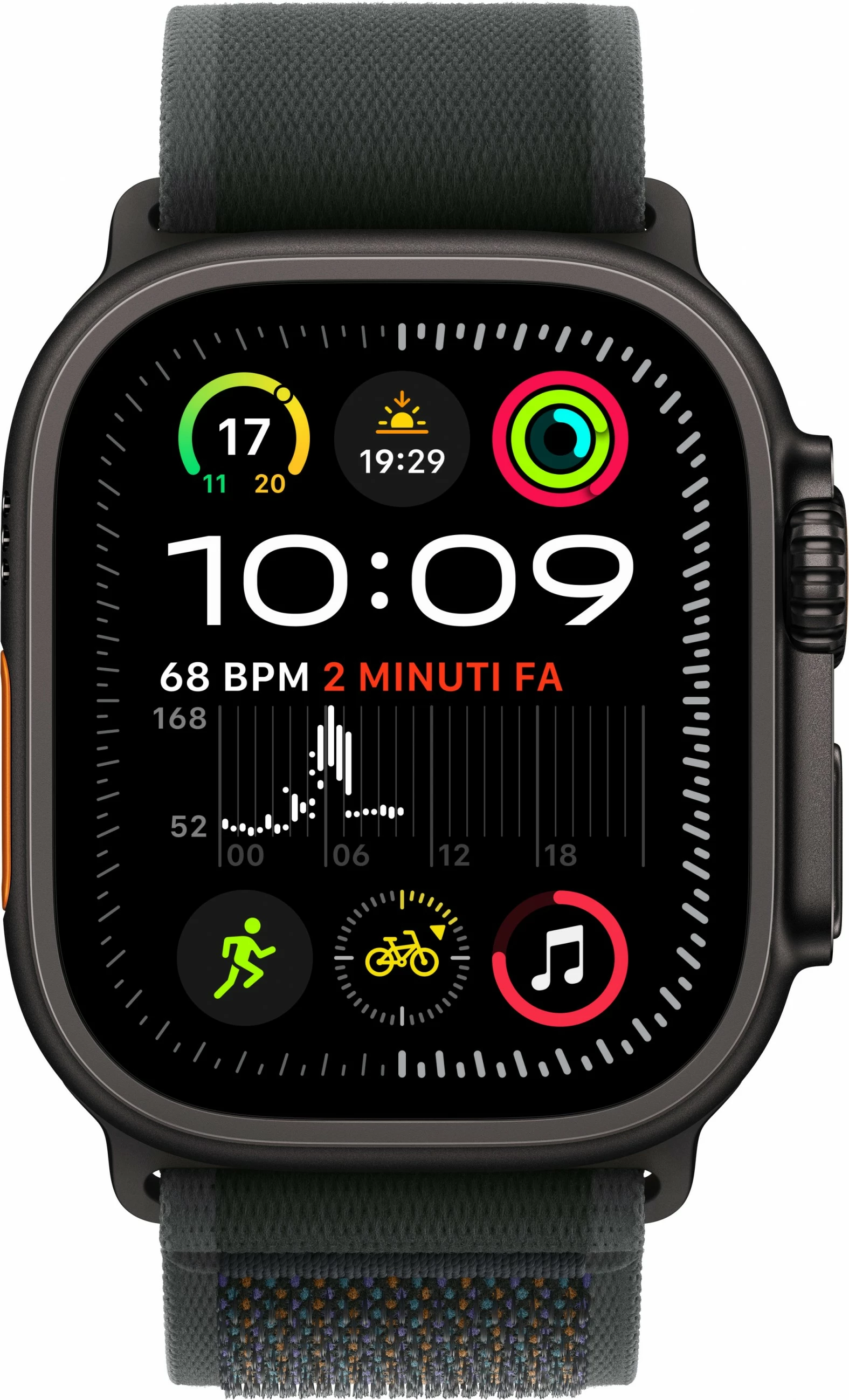 Pametna ura Apple Watch Ultra 2 GPS + Cellular 49 mm, 64 GB, OLED zaslon, črna