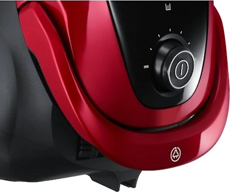 Cilindrični sesalnik Samsung VC07M25E0WR/GE, 2,5 L, brez vrečke, 750 W, rdeč/črn