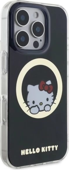 Ovitek za telefon IML Sweet Kitty MagSafe, Hello Kitty, za iPhone 16 Pro Max, črn
