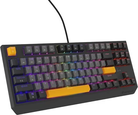 Mekaniška tipkovnica TKL z RGB, Genesis Thor 230, Outemu Red, sivo-črna