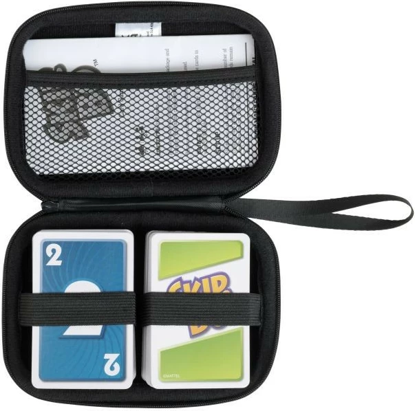 Zaščitna škatla za karte, Skip-Bo Klein 5904, plastična, črna/dekorativna/zelena/bela