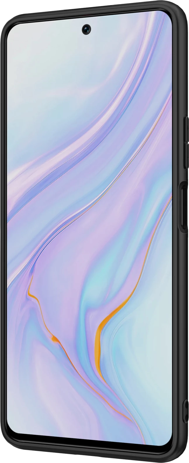 Ovitek za telefon Nillkin Textured Case za Honor 50 SE, najlon, črn
