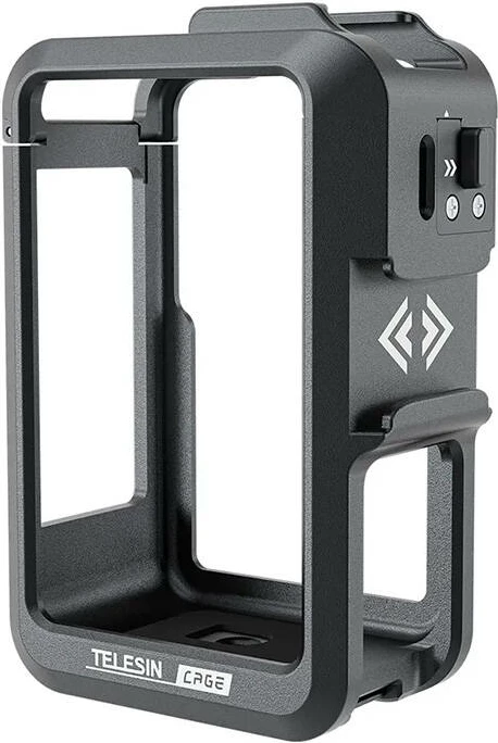 Kovinsko ohišje za DJI Osmo Action 3/4, Telesin OA-FMS-004, aluminij