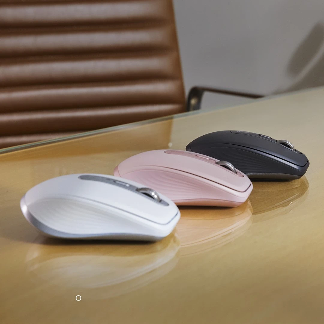 Brezžični miš RF + Bluetooth, 8000 DPI, Logitech MX Anywhere 3S