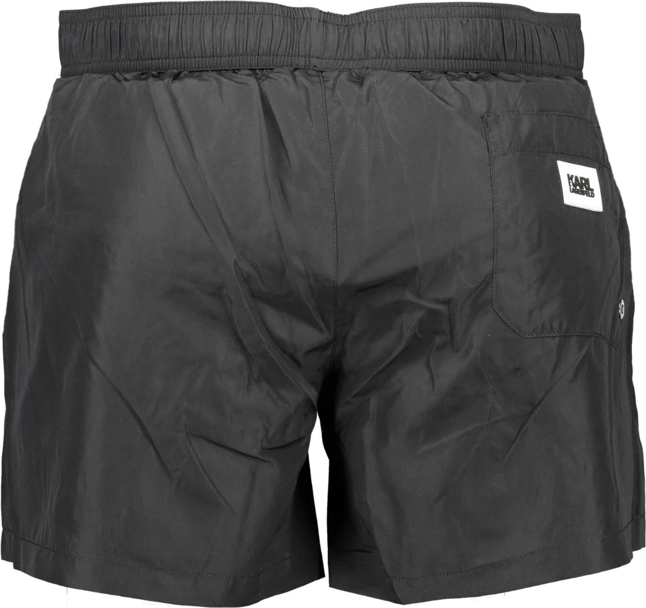 Plavalne kratke hlače KARL LAGERFELD BEACHWEAR, črne