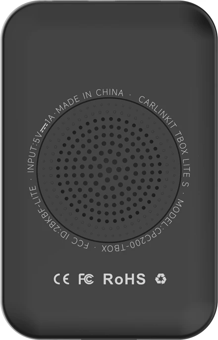 Brezžični adapter za CarPlay in Android Auto Carlinkit TBOX LITE S, črn