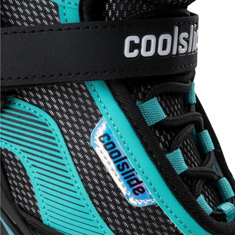 Rekreativne ženske rolarice, Coolslide, črne in modre