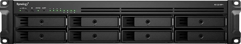 NAS/strežniški Rack 2U Synology RackStation RS1221RP+, V1500B, črn