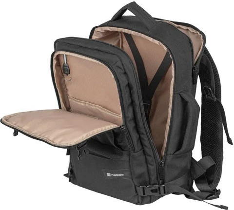 Nahrbtnik Camel Lite, Natec, 15,6", 19 L, črn